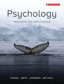 Psychology: Frontiers And Applications (8th Canadian Edition) - eBook