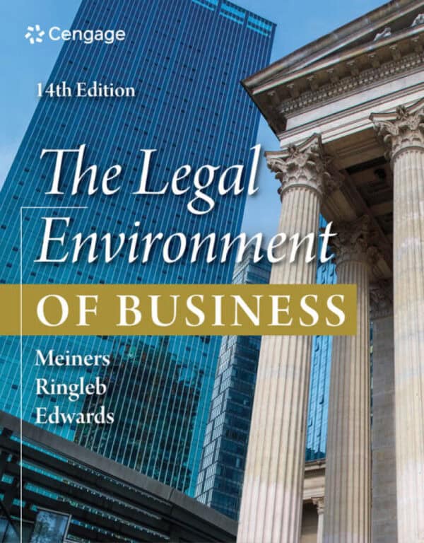 The Legal Environment of Business (14th Edition) - eBook