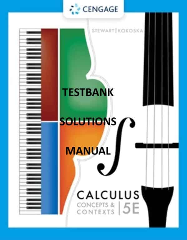 testbank and solutions manual for calculus 5th ed
