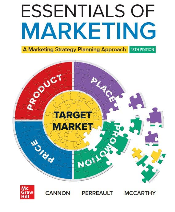 cannon essentials of marketing 18e