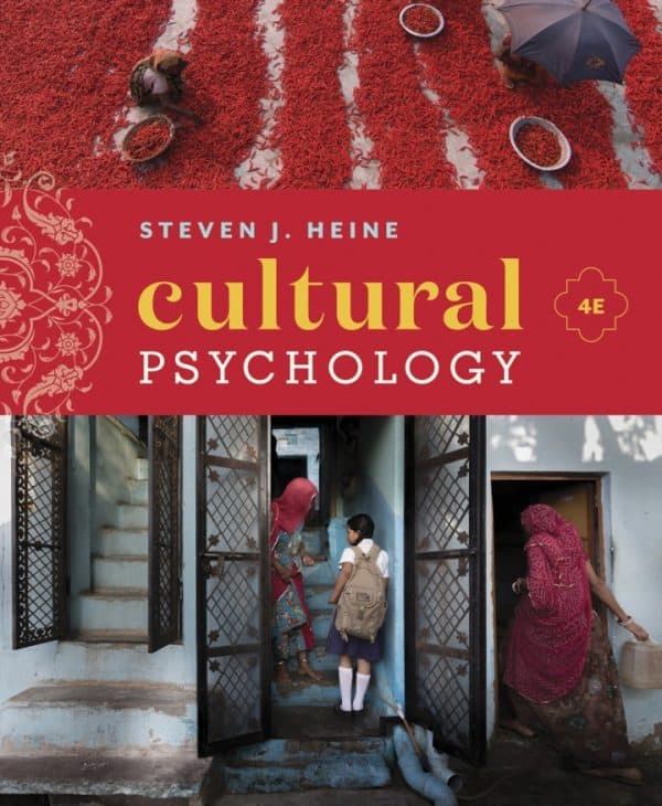 Cultural Psychology (4th Edition) - eBook