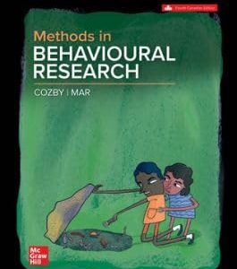 Methods In Behavioural Research (4th Canadian Edition) - eBook