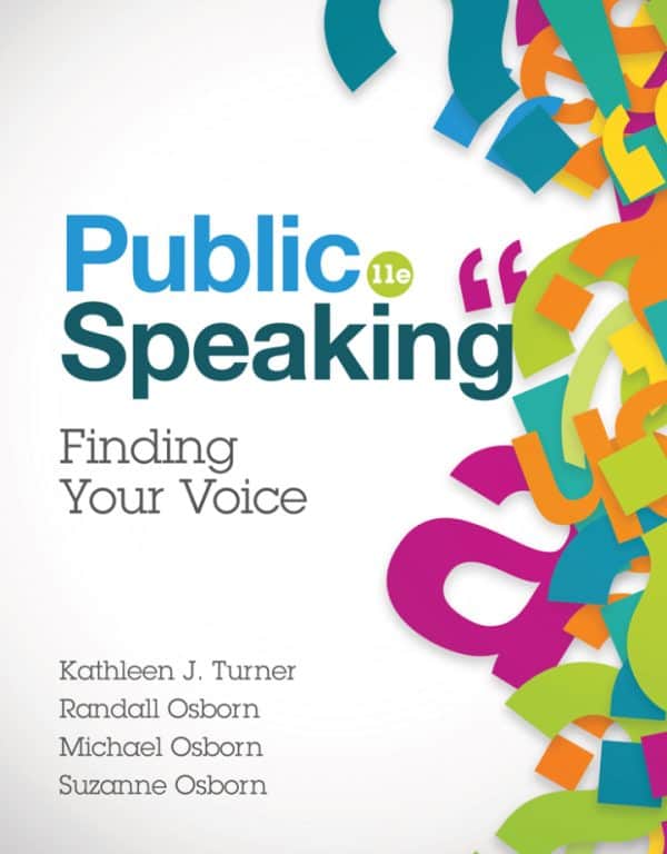 Public Speaking: Finding Your Voice (11th Edition) - eBook