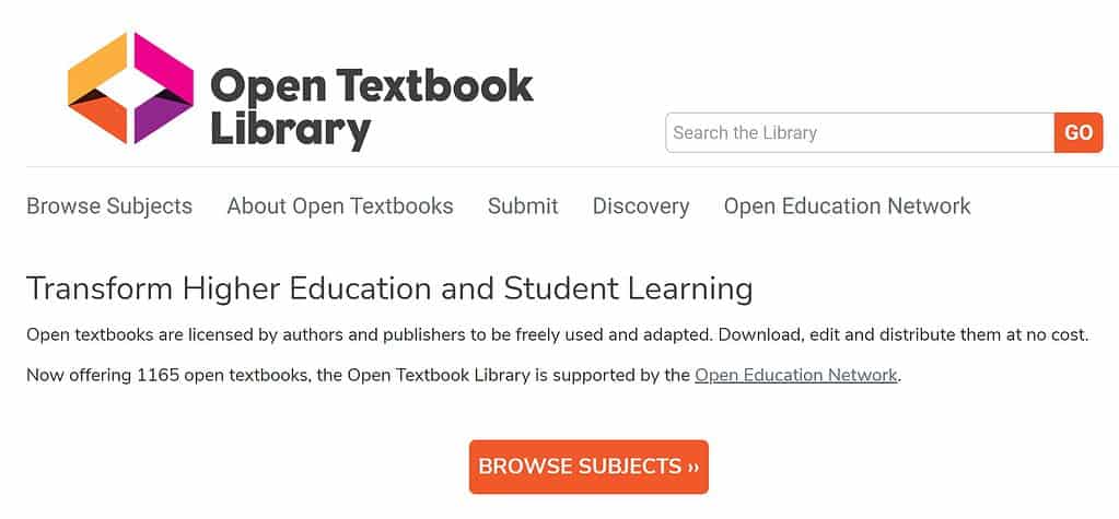 textbooks for free on 'open textbook library'