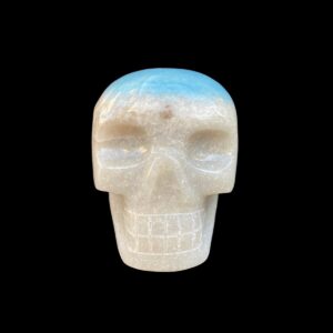 Trolleite crystal skull with third eye