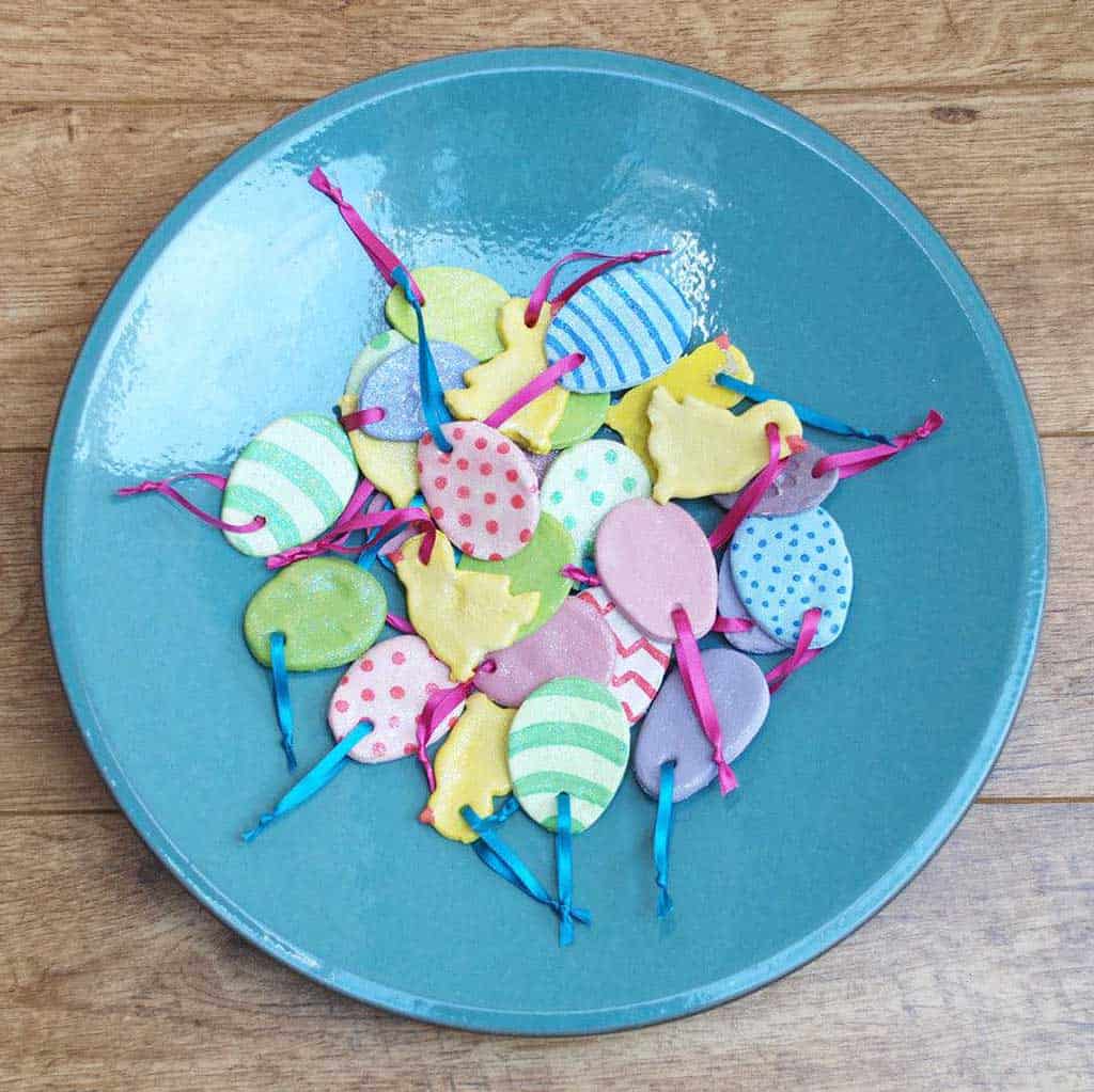 How To Make Salt Dough Ornaments for Easter