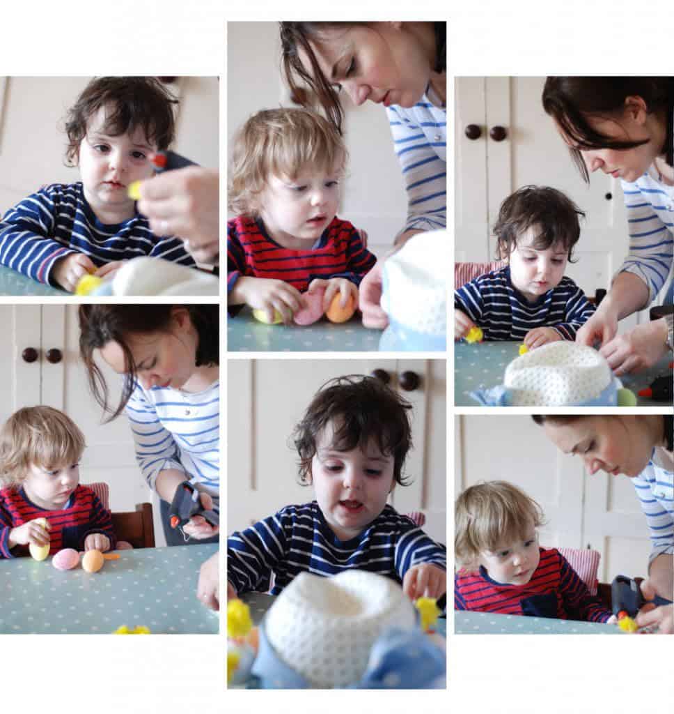 making_easter_bonnets