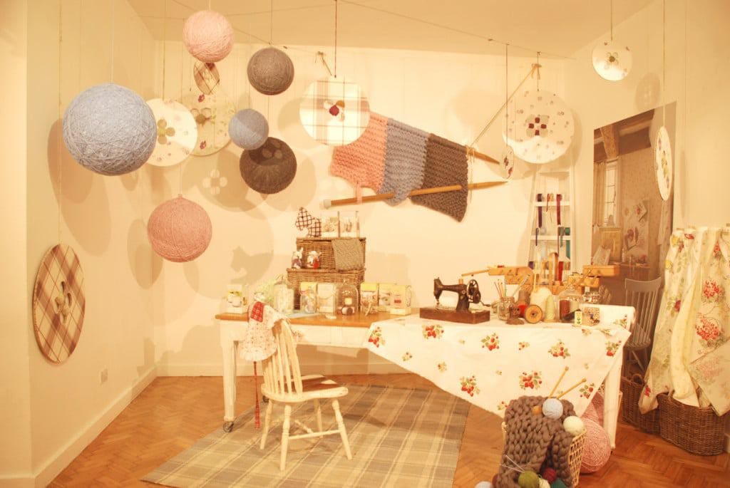 Scenes from Laura Ashley Press Show 2015