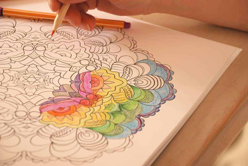 mindfulness colouring books for adults — The One and Only Colouring Book for Adults