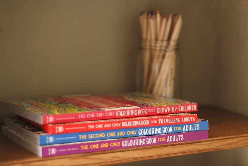 mindfulness colouring books for adults — The One and Only Colouring Book for Adults