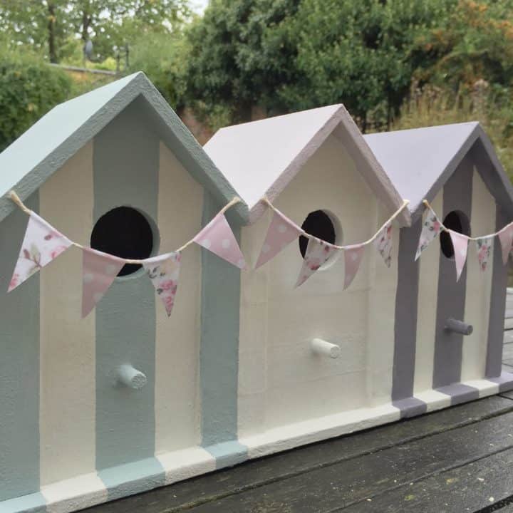 Make a Beach Hut Birdhouse