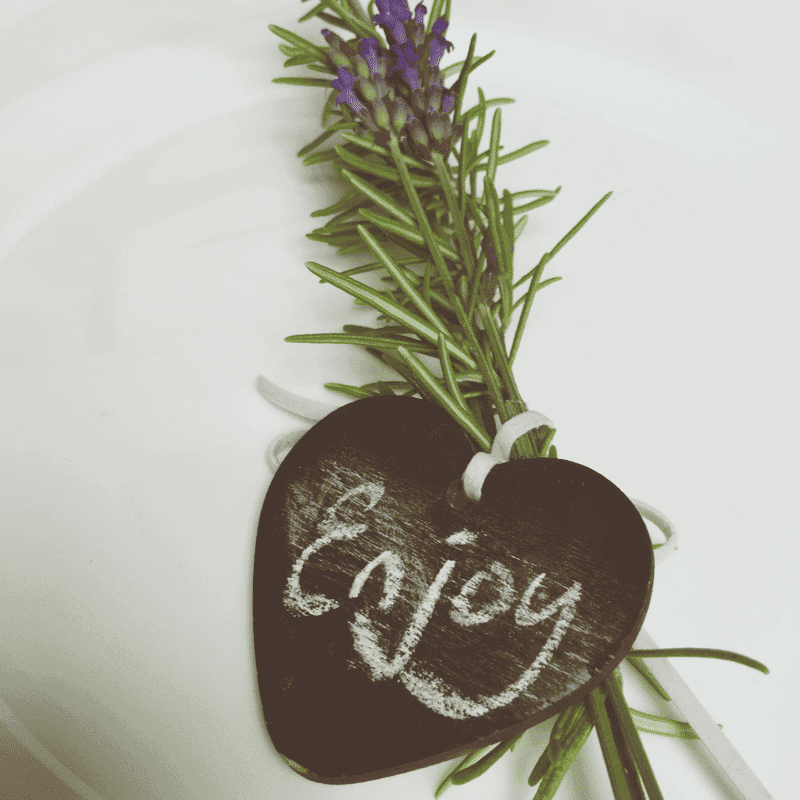 vintage table setting