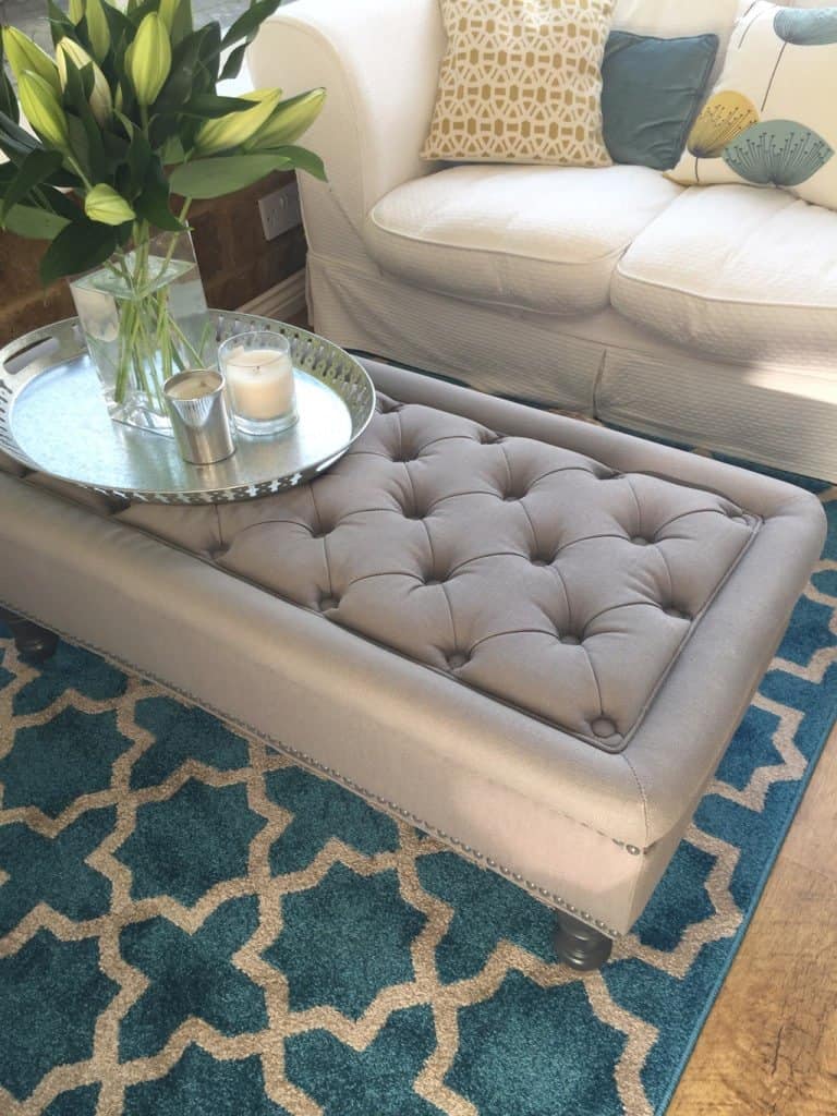 Teal Rug From Benuta