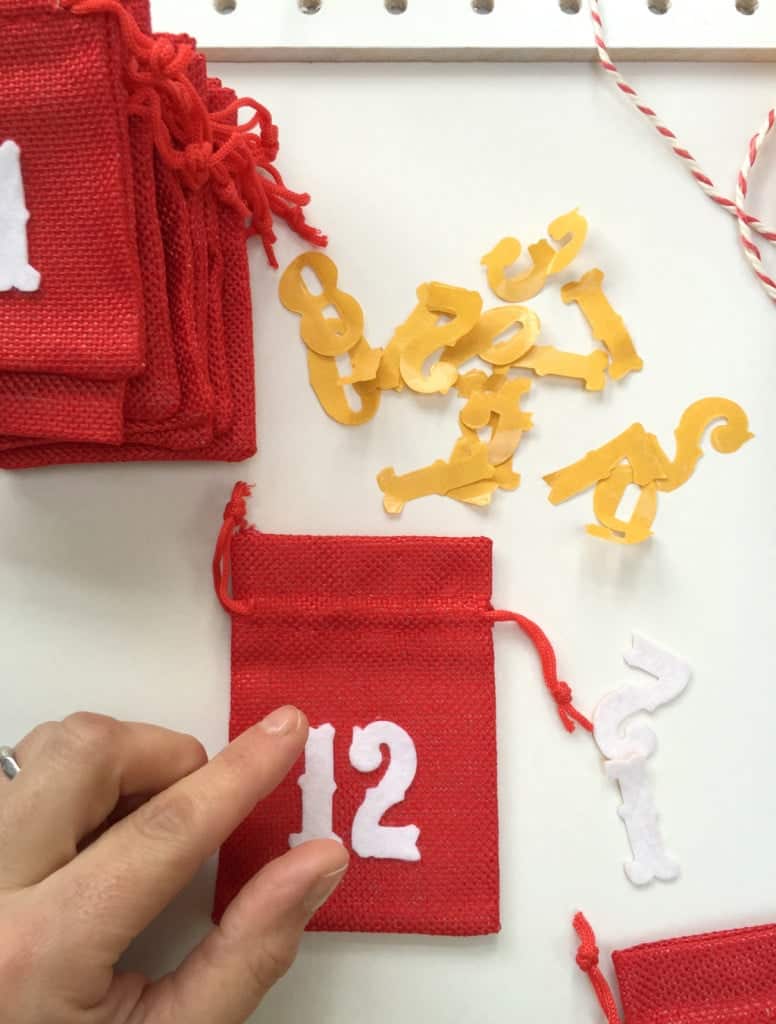 How to Make a Reusable, Fillable Advent Calendar