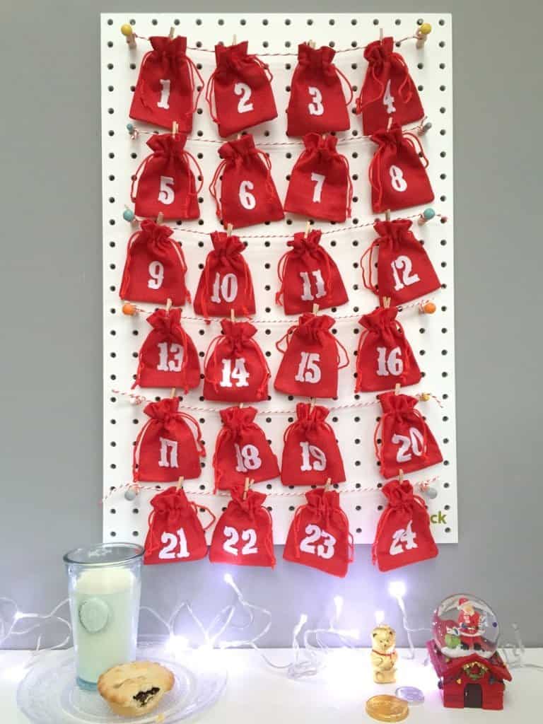 How to Make a Reusable, Fillable Advent Calendar