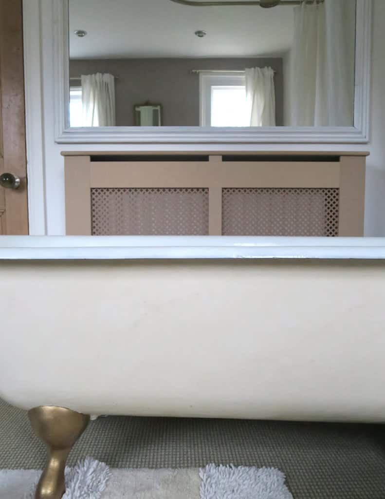 Updating a Room with a Radiator Cover — MDF radiator covers before painting