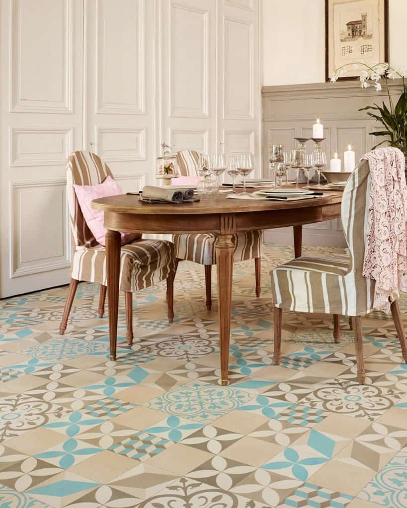 Elevate Your Space with a Patterned Tile Floor