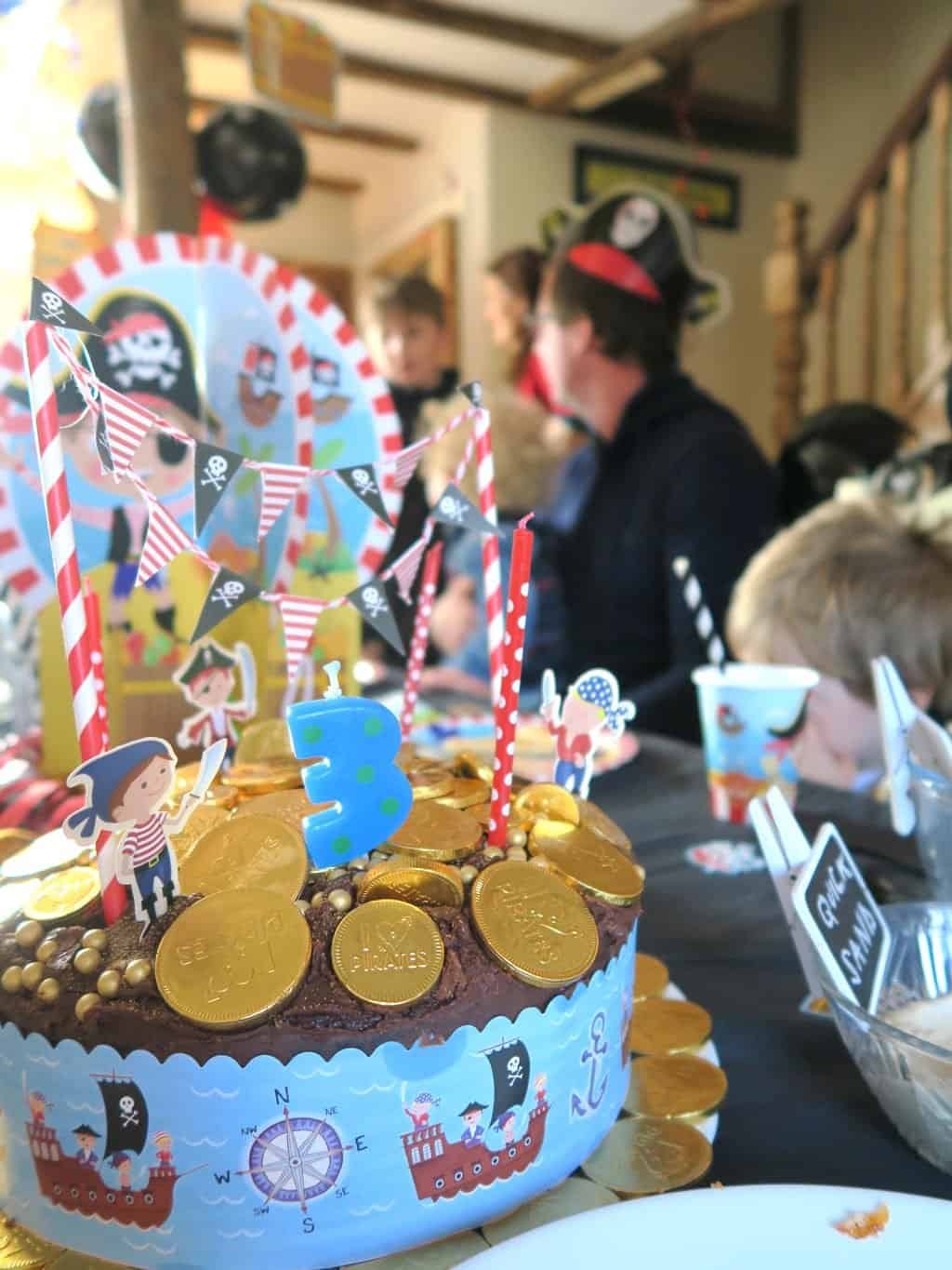 A pirate birthday party