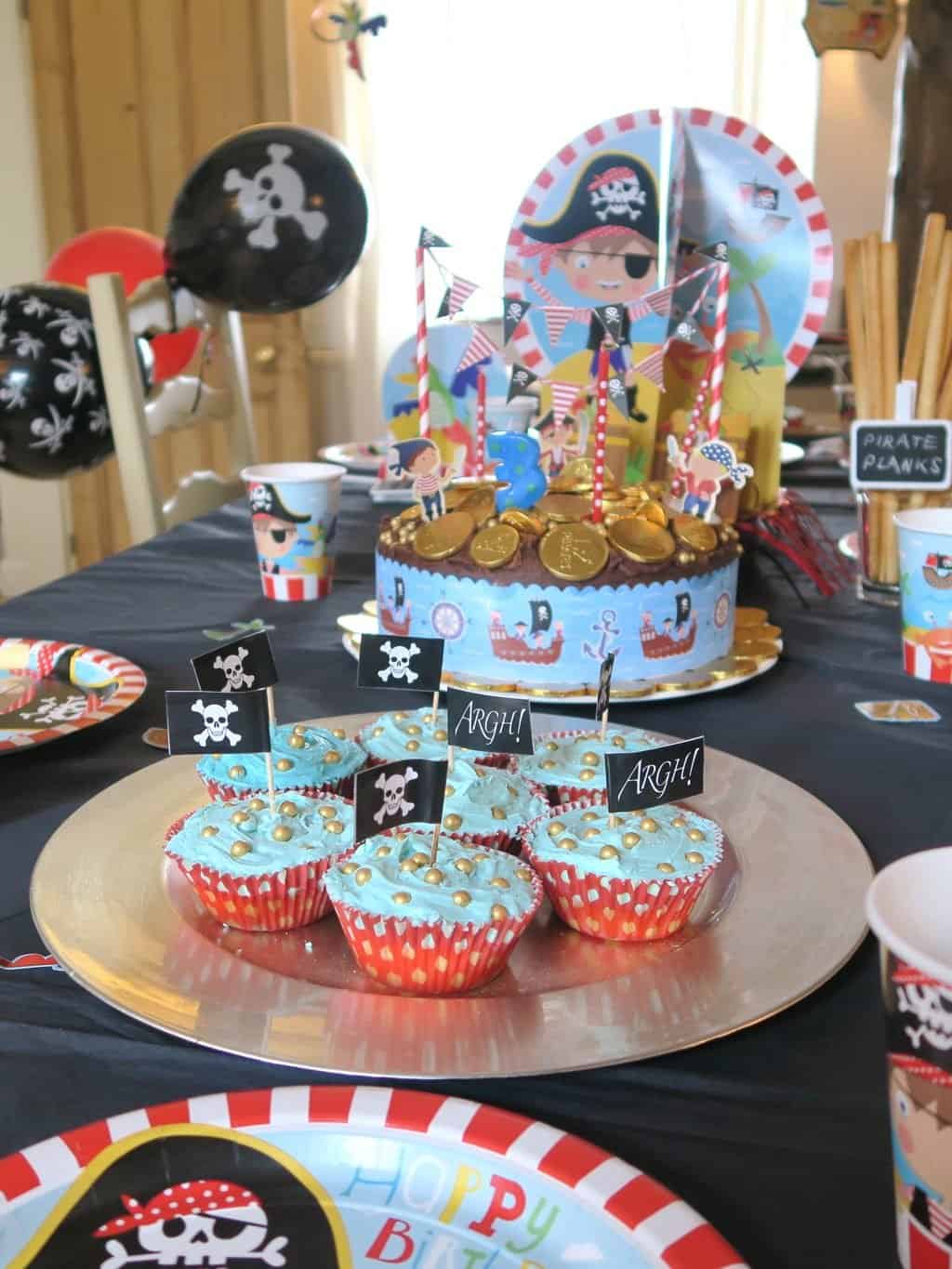 A pirate birthday party