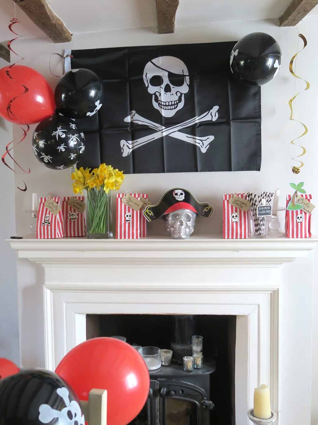 A pirate birthday party