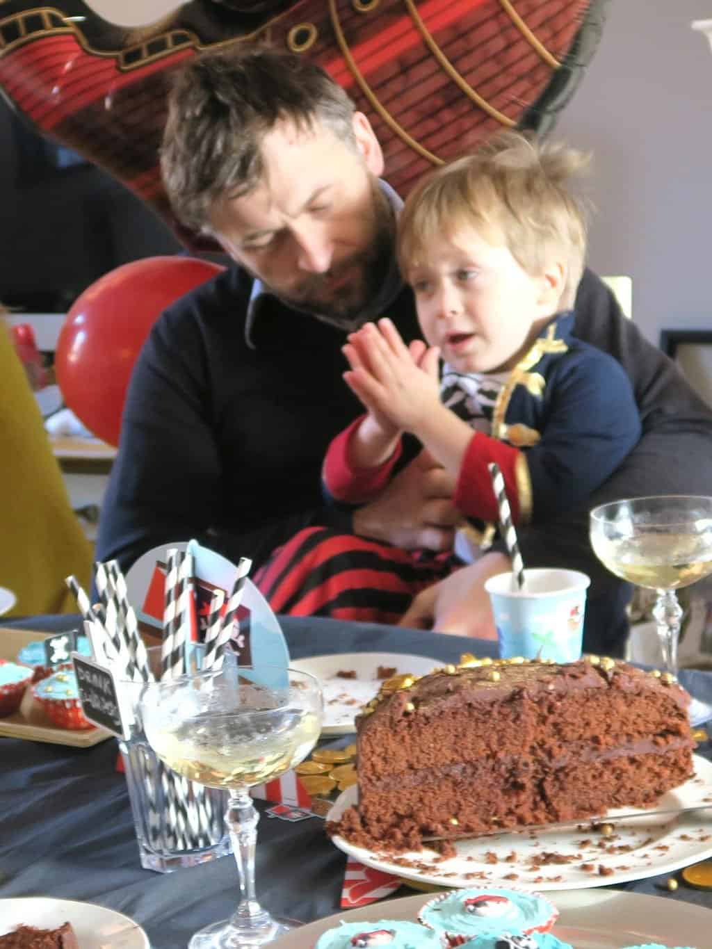 A pirate birthday party