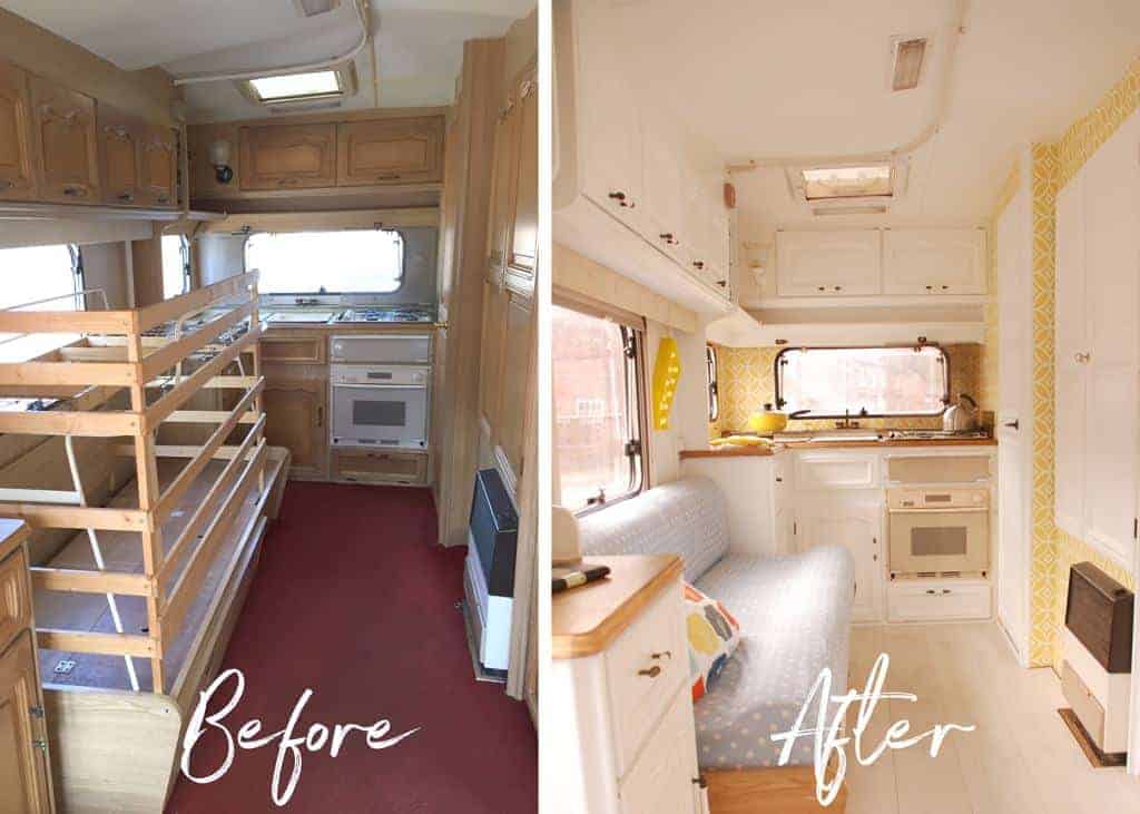 5 Tips on Buying a Second Hand Caravan — don't let an ugly interior put you off!