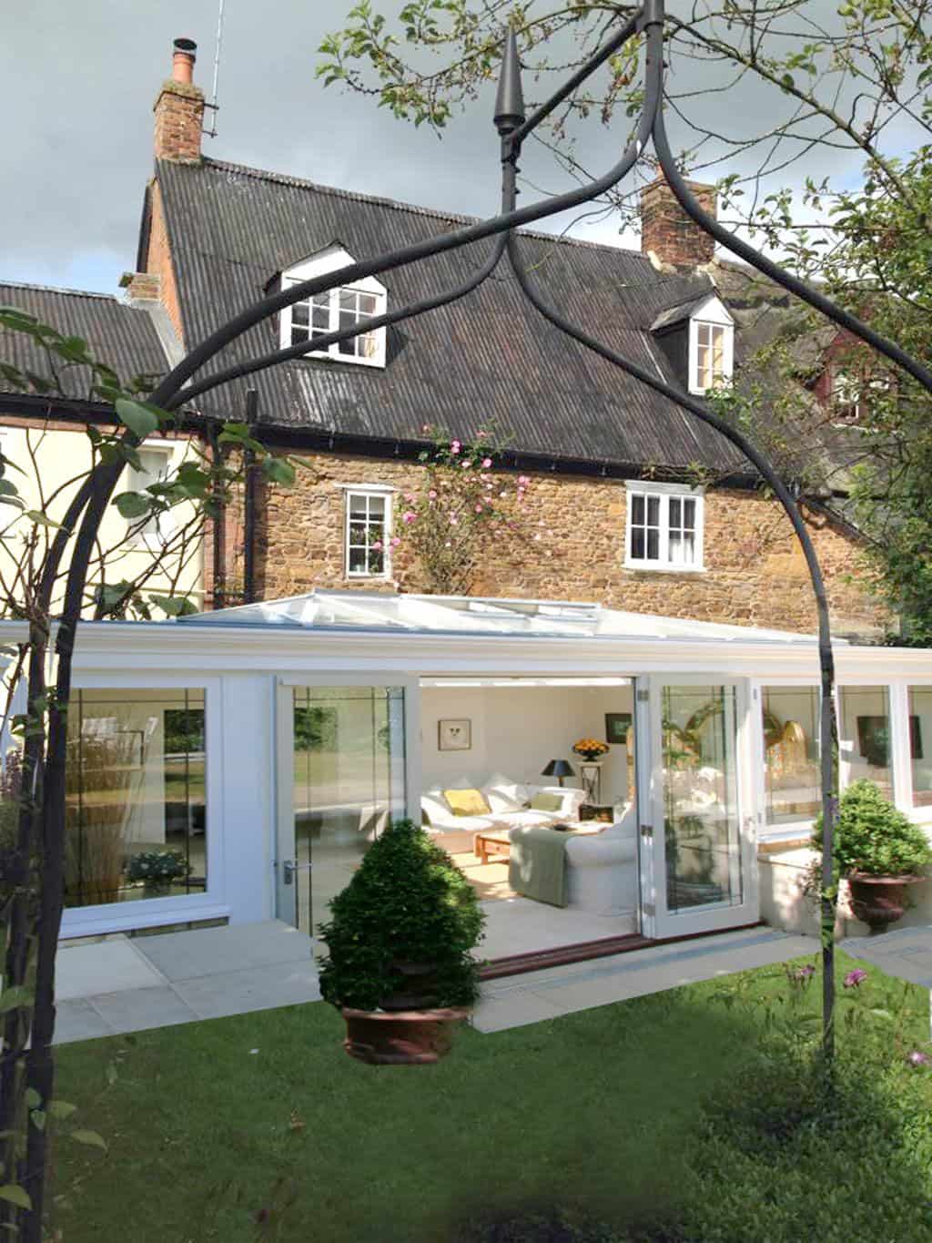 Planning a Single Storey Extension on a Listed Building — artist impression.