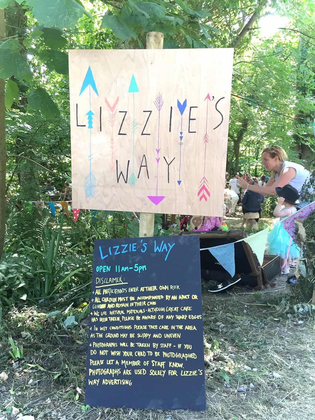 Lizzie's Way at Camp Bestival