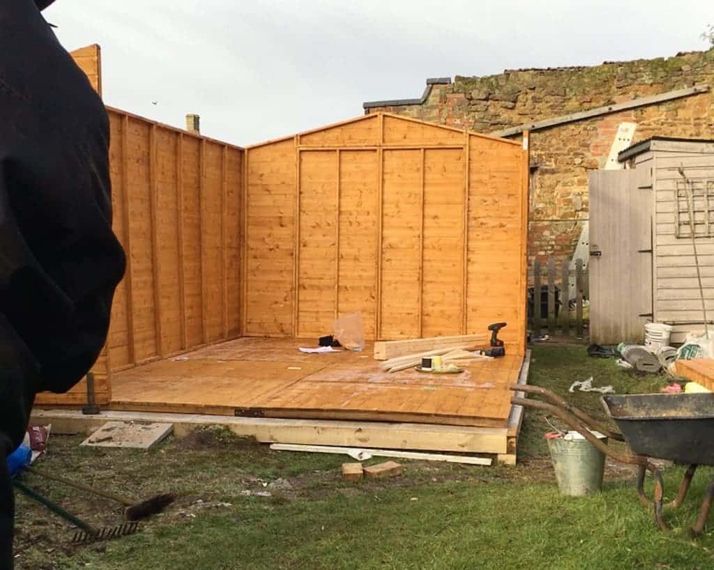 Building a she shed