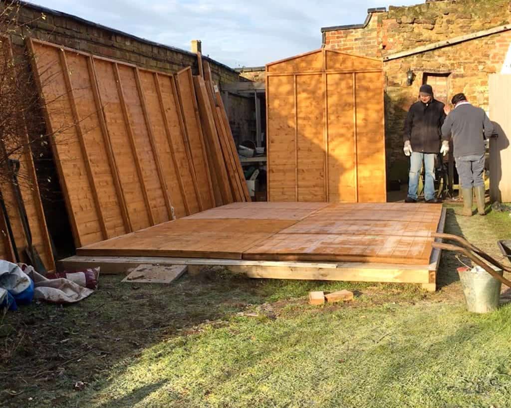 Building a she shed