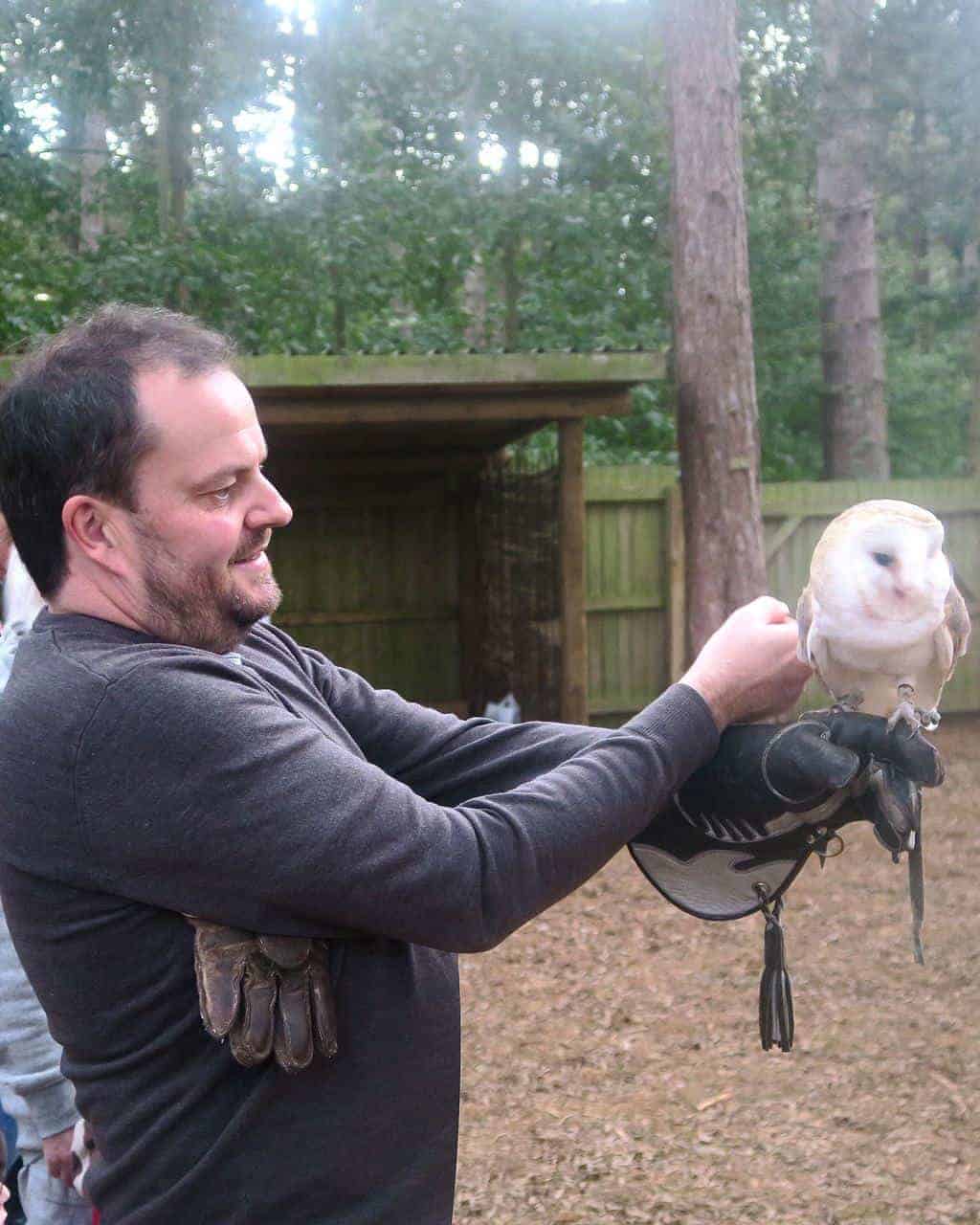 An Encounter with Owls Experience For All The Family at Center Parcs Sherwood Forest