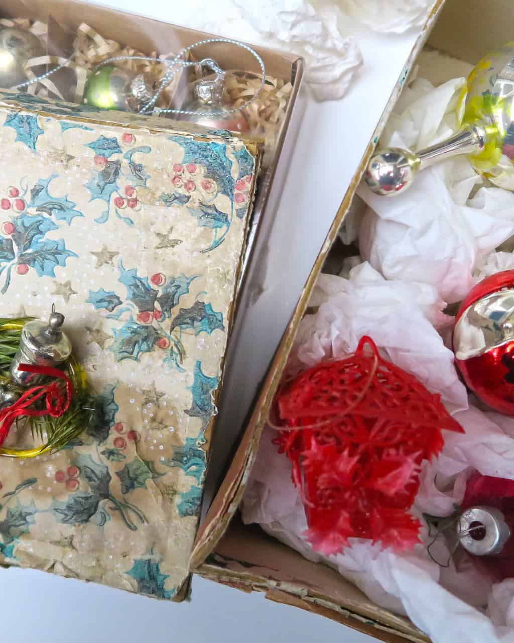 Granny's Vintage Christmas Decorations