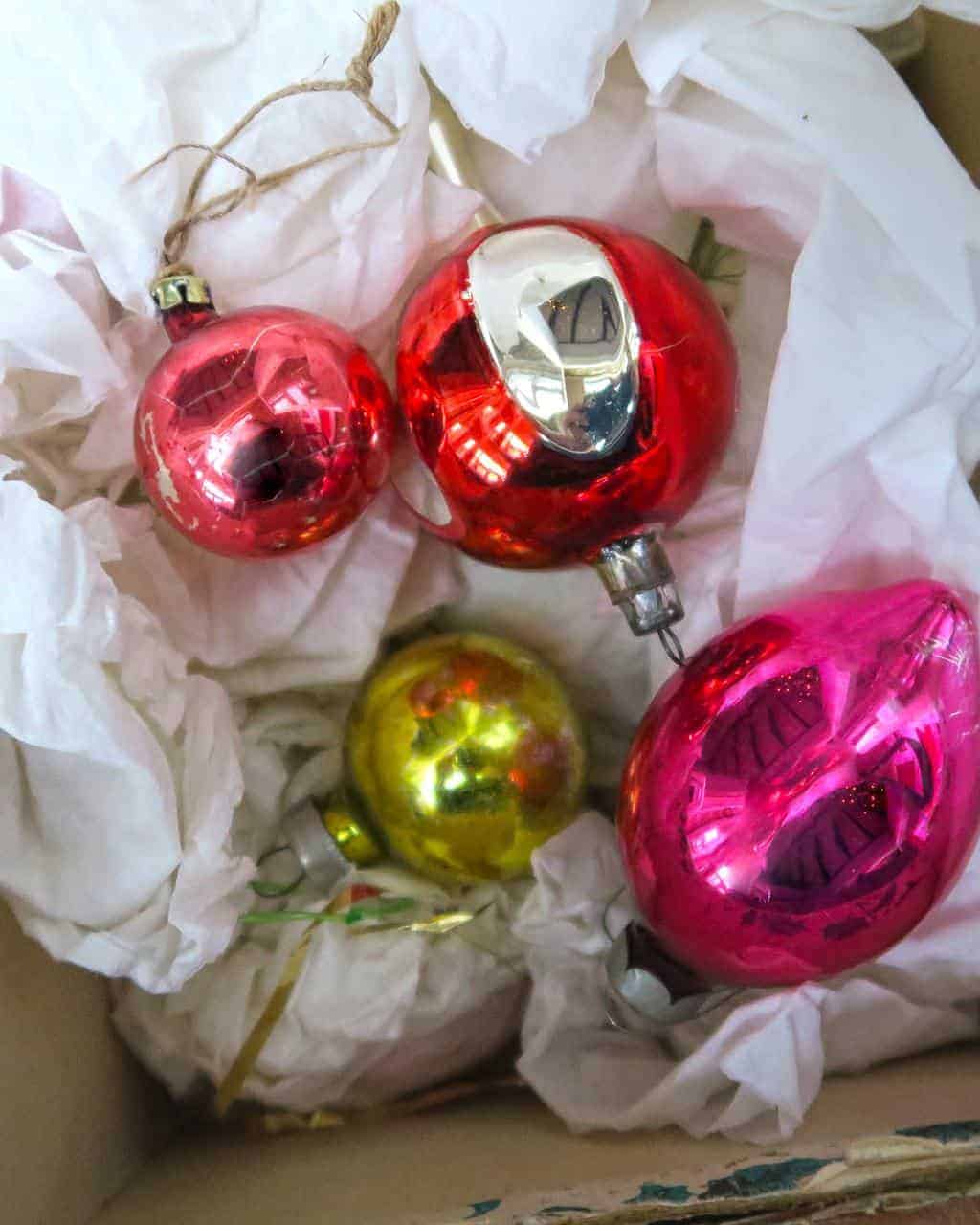 Granny's Vintage Christmas Decorations