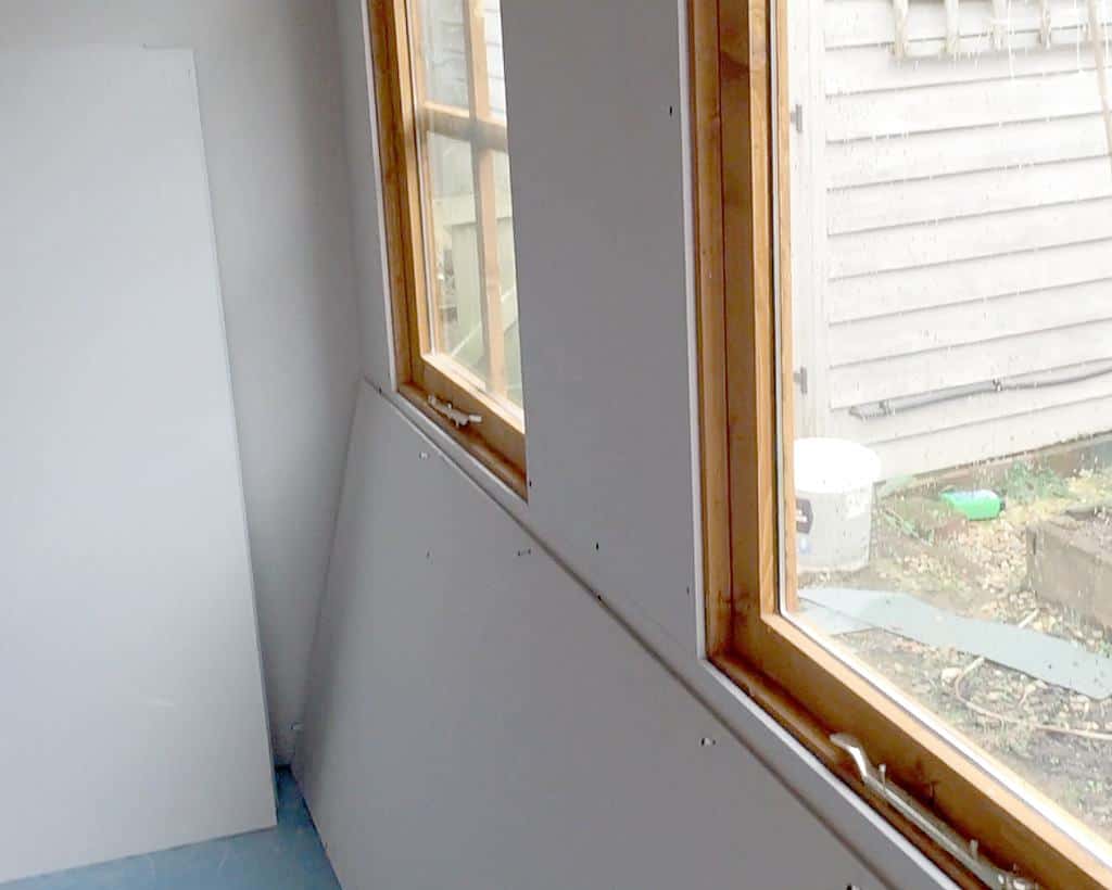 Boarding and Insulating the She Shed