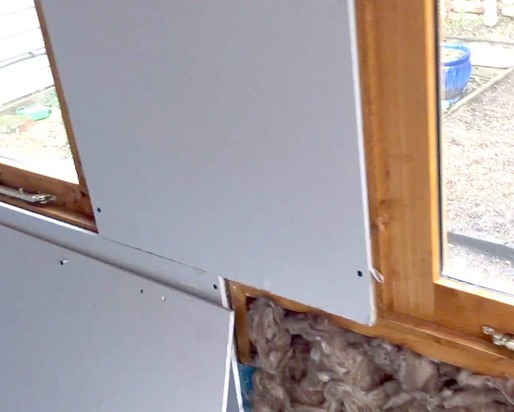 Boarding and Insulating the She Shed