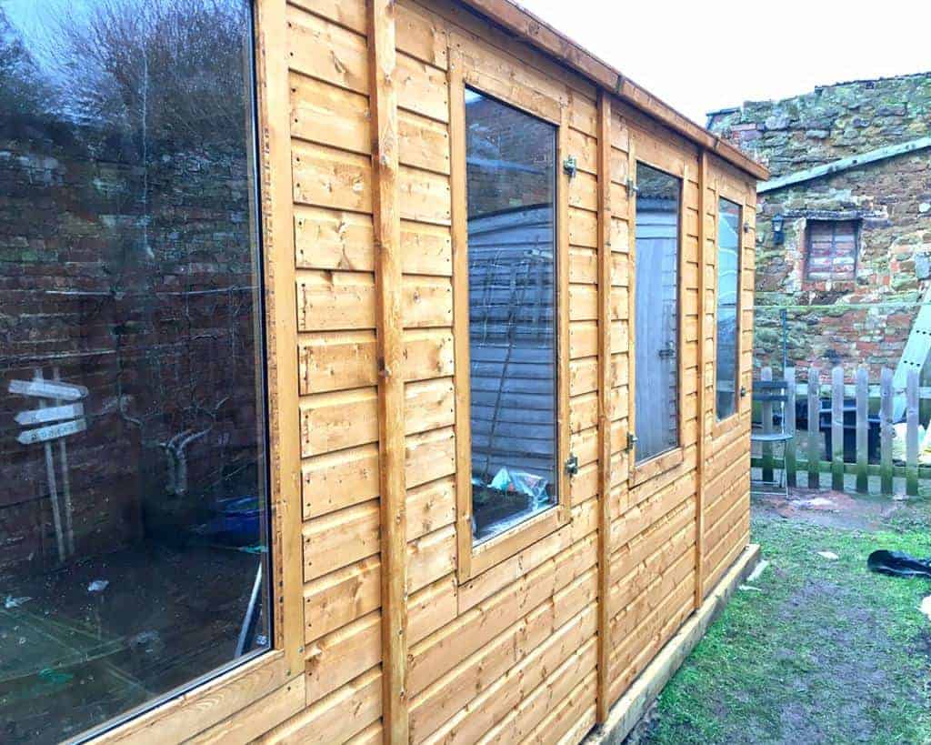 Boarding and Insulating the She Shed