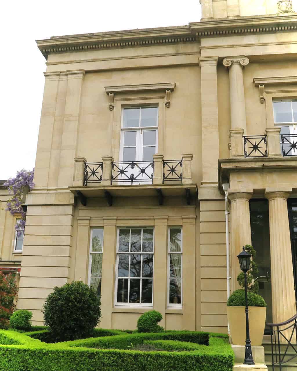 Our Experience of the Bath Spa Hotel — the setting and gardens.