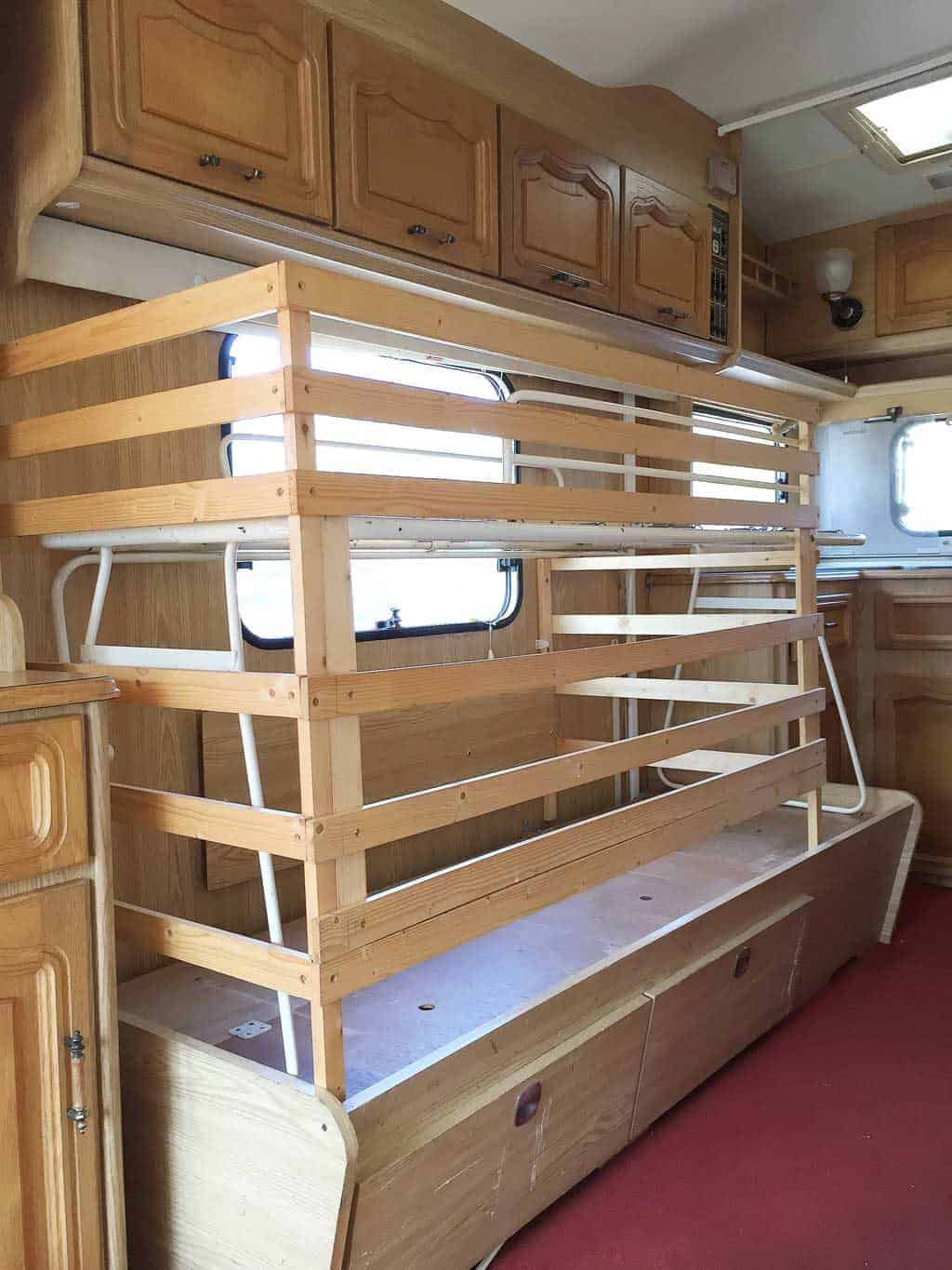 Some tips on painting inside caravan interior, including the best paint for caravan interior.