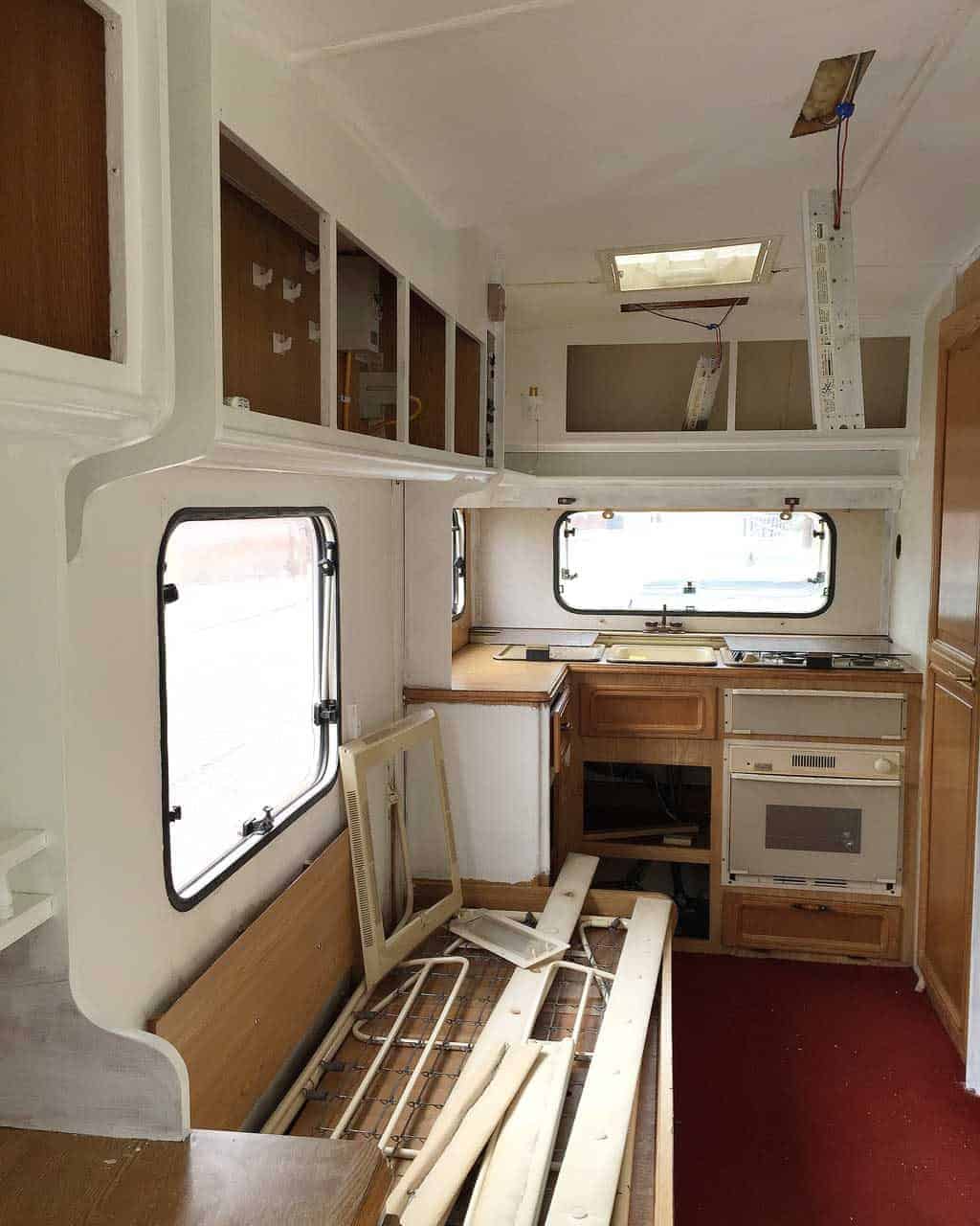 Tips on decorating a caravan, including the best paint to use.