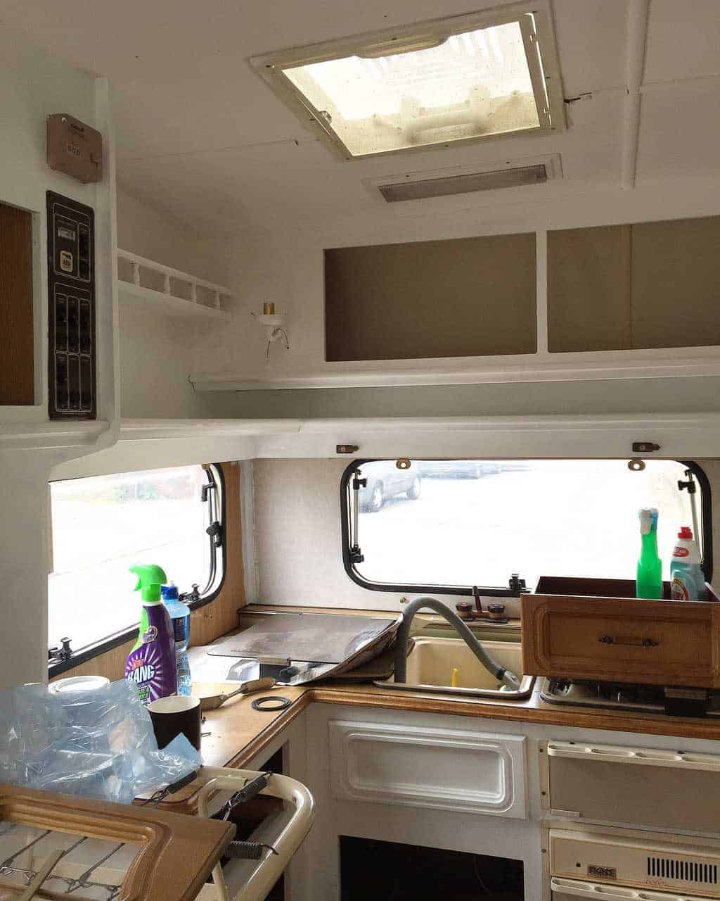 Tips on decorating a caravan, including the best paint to use.