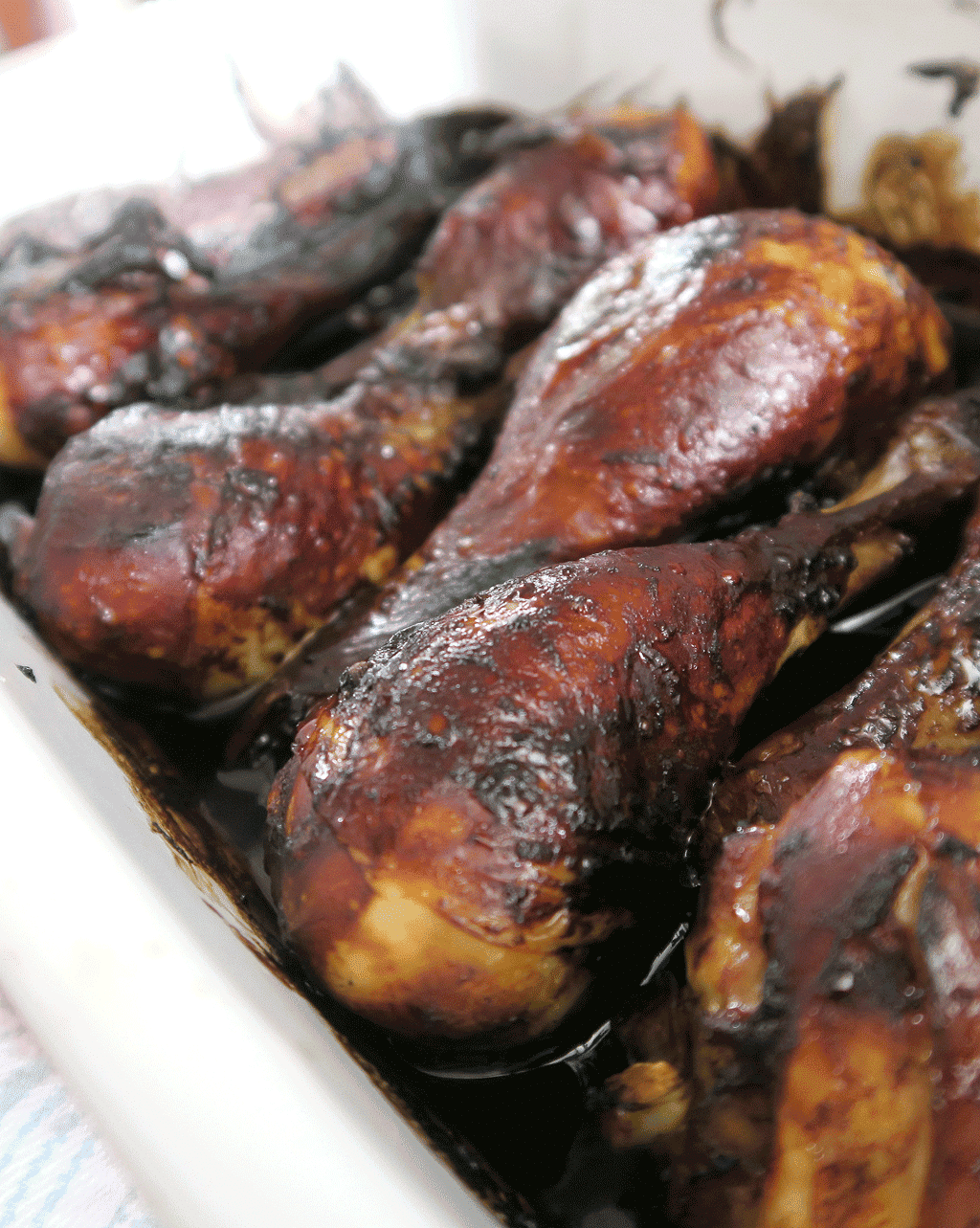 Sticky Glazed Chicken Drumsticks Recipe