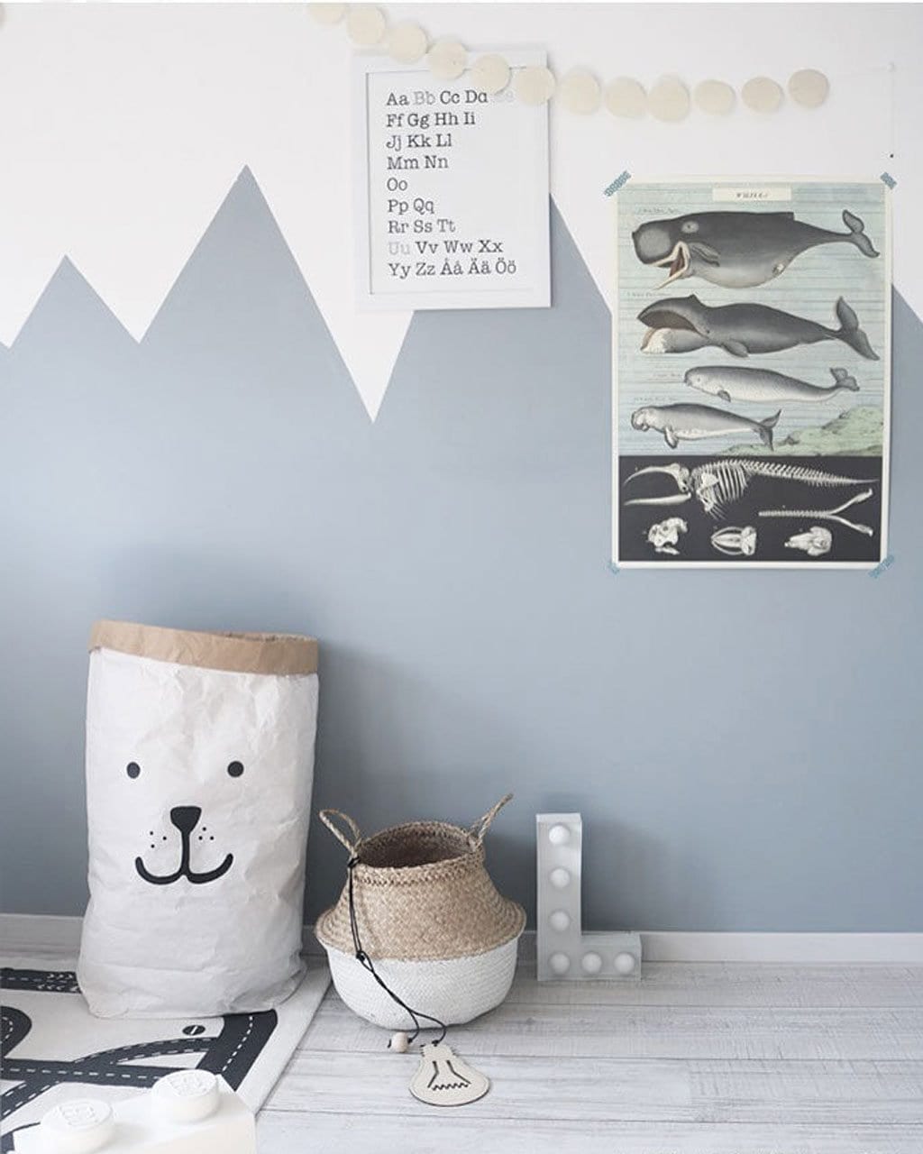 kids room with mountain theme — Cool themes for a boys room