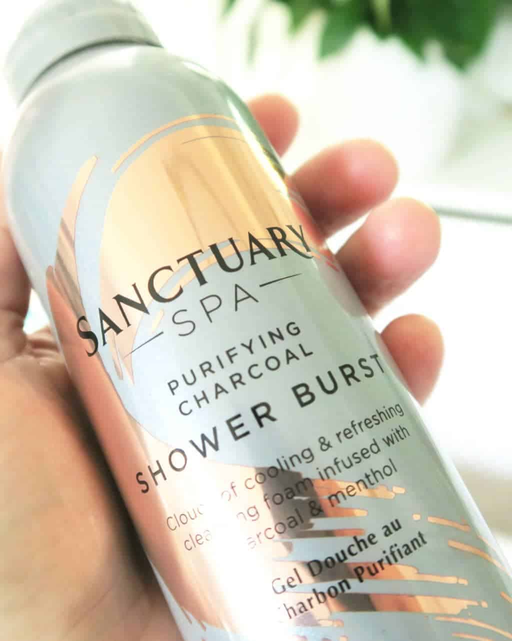 Sanctuary Spa Products Review — Sanctuary Spa Purifying Charcoal Shower Burst