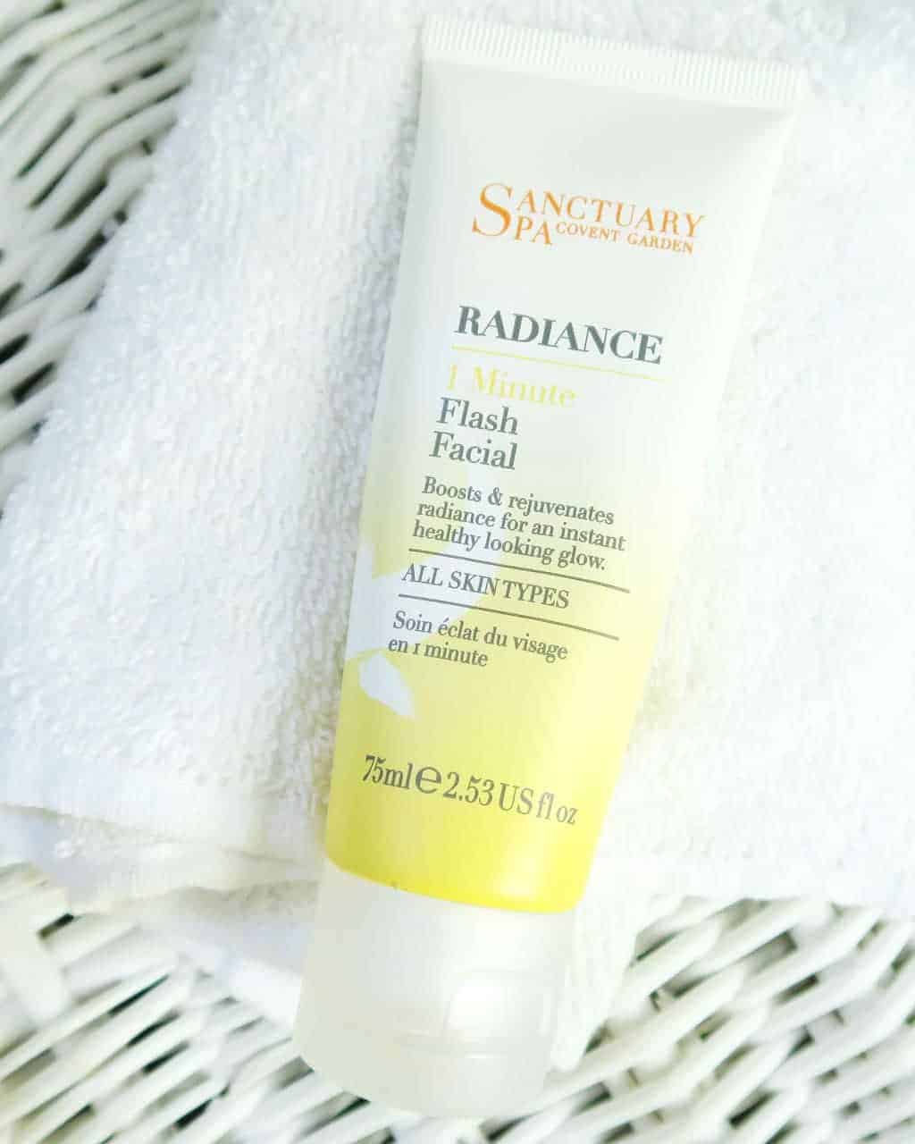 Sanctuary Spa Products Review — Sanctuary Spa 1 Minute Flash Facial