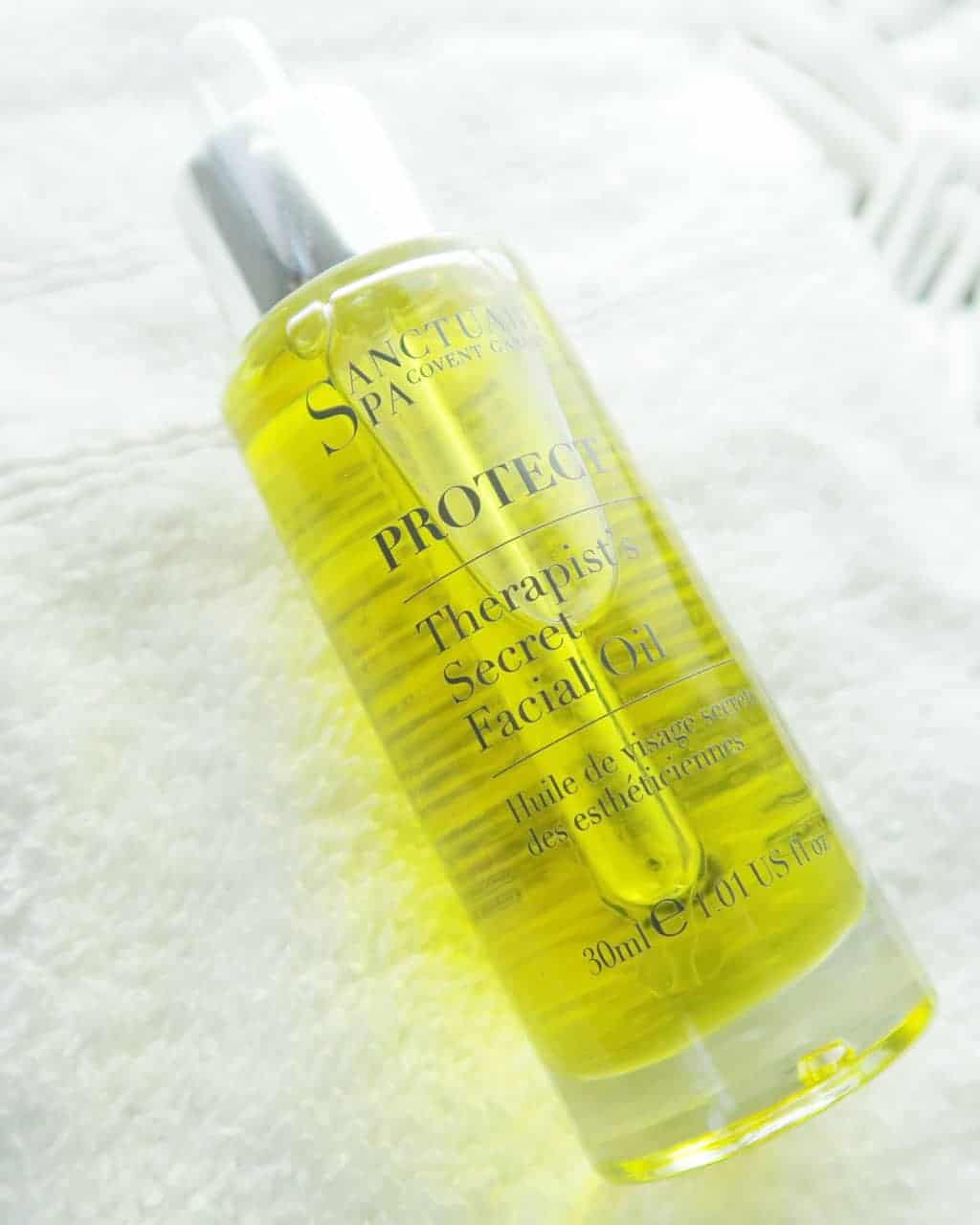 Sanctuary Spa Products Review — Sanctuary Spa Therapist's Secret Facial Oil
