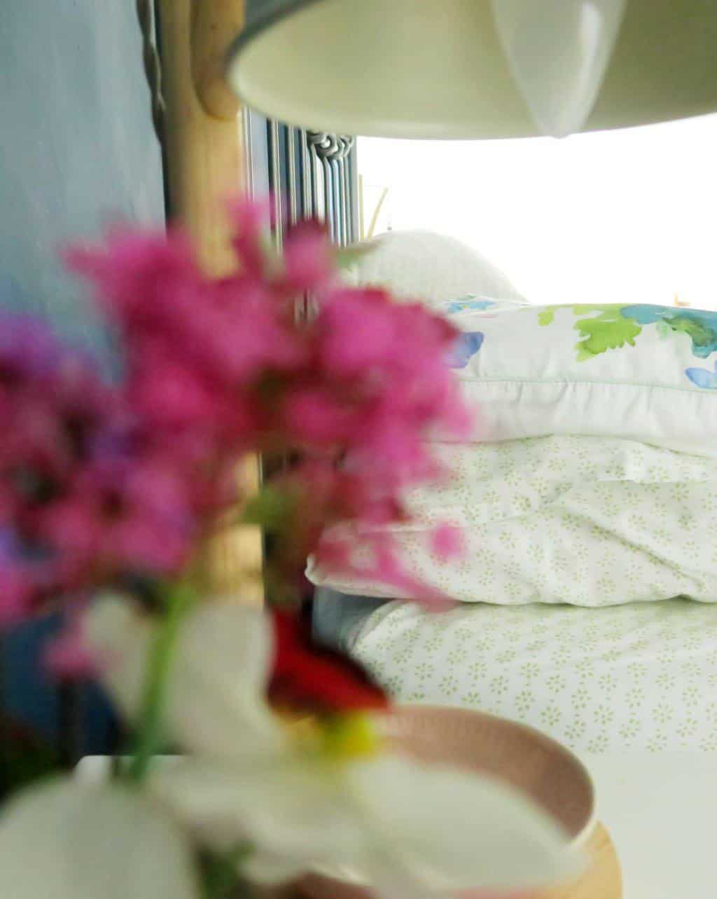 A colourful bedroom makeover