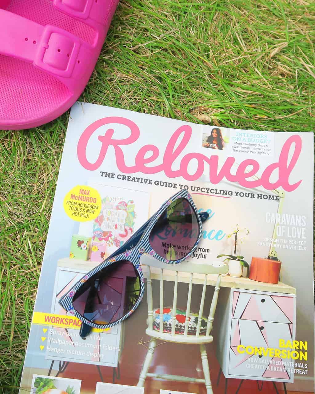 Cool caravans — Dolly 1 and Dolly 2 — in the September 2017 issue of Reloved magazine