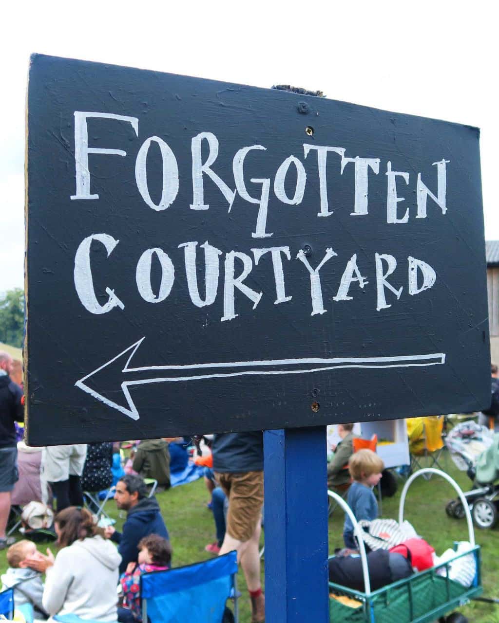 The forgotten courtyard at Just So festival