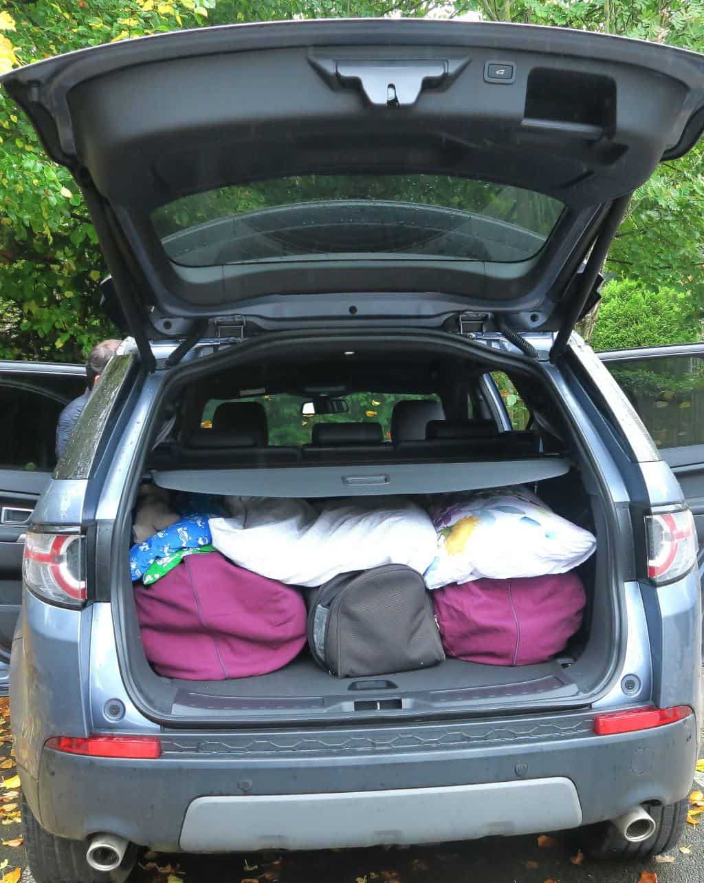 Our Land Rover Discovery Sport review featuring 'The Discovery Adventures' —  the  Discovery Sport HSE LUX has got a massive boot; perfect for a growing family.