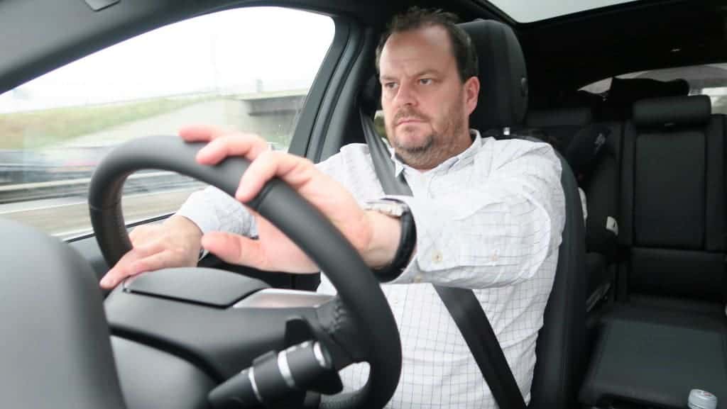 Our Land Rover Discovery Sport review featuring 'The Discovery Adventures' —  the  Discovery Sport HSE LUX — Mr D pretending to be Jeremy Clarkson